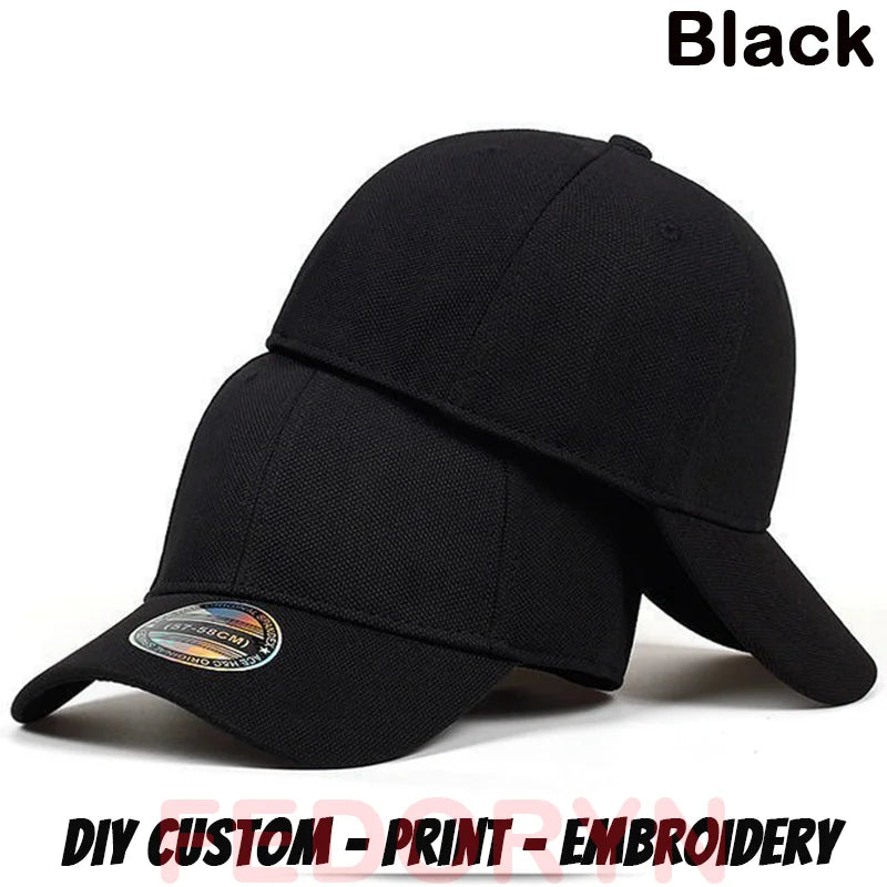 FEDORYN Helsluten Keps Anpassad Brodyr Tryck – 8 Färger Polyester/Bomull Unisex Solskydd Grossist Dropshipping Profilkläder