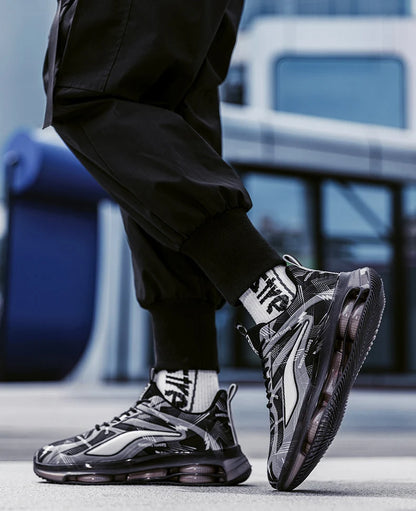 Men's Fashionable Basketball Shoes Air Cushioning Comfortable Non-Slip Breathable Shock-Absorbing Men's Outdoor Activities