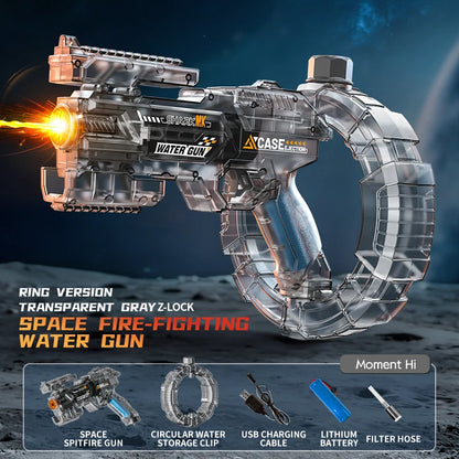 Electric Water Guns For Adults Powerful Squirt Automatic Water Suction Water Blasters Summer Outdoor Beach Toy For boys Kid Gift