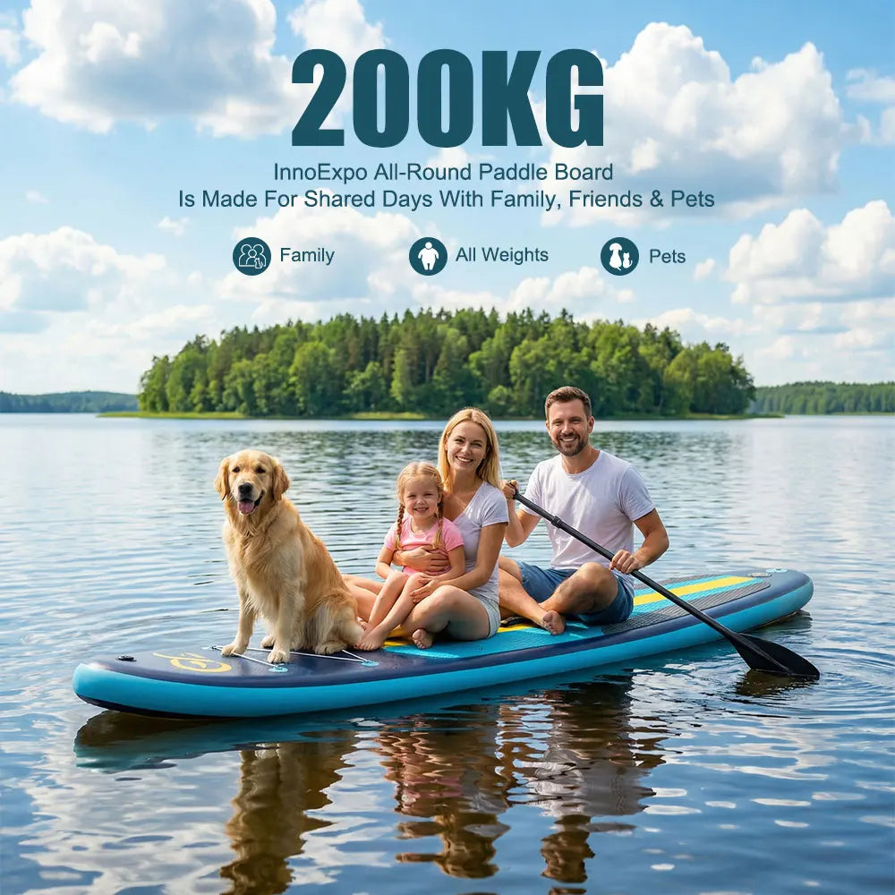 Uppblåsbart SUP-bräde InnoExpo med tillbehör – 320–350 cm