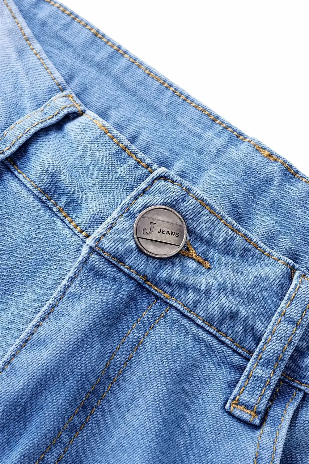 Flare Pants Jeans for Women Vintage Denims Stretch Mid Waist Washed Distressed Pockets Boot Cut 2025 Streetwear Skinny Trousers