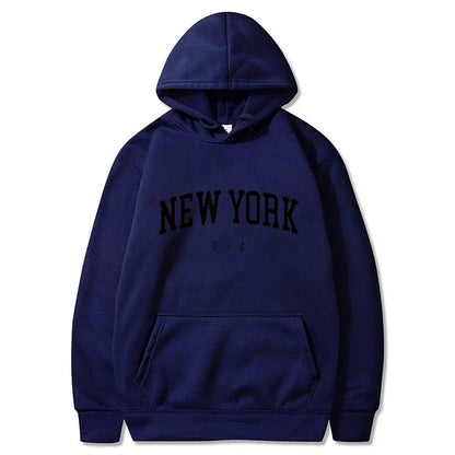 Letter Printed Hoodies Men Women Fashion Graphic Sweatshirts Casual Harajuku Pullover Sportswear