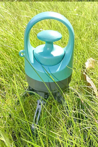 Portable Dog Pooper Scooper Waste Pick-up Outdoor Cleaner Builtin Garbage Bag Handheld Poop Grabber No Touch Design for Pet Use