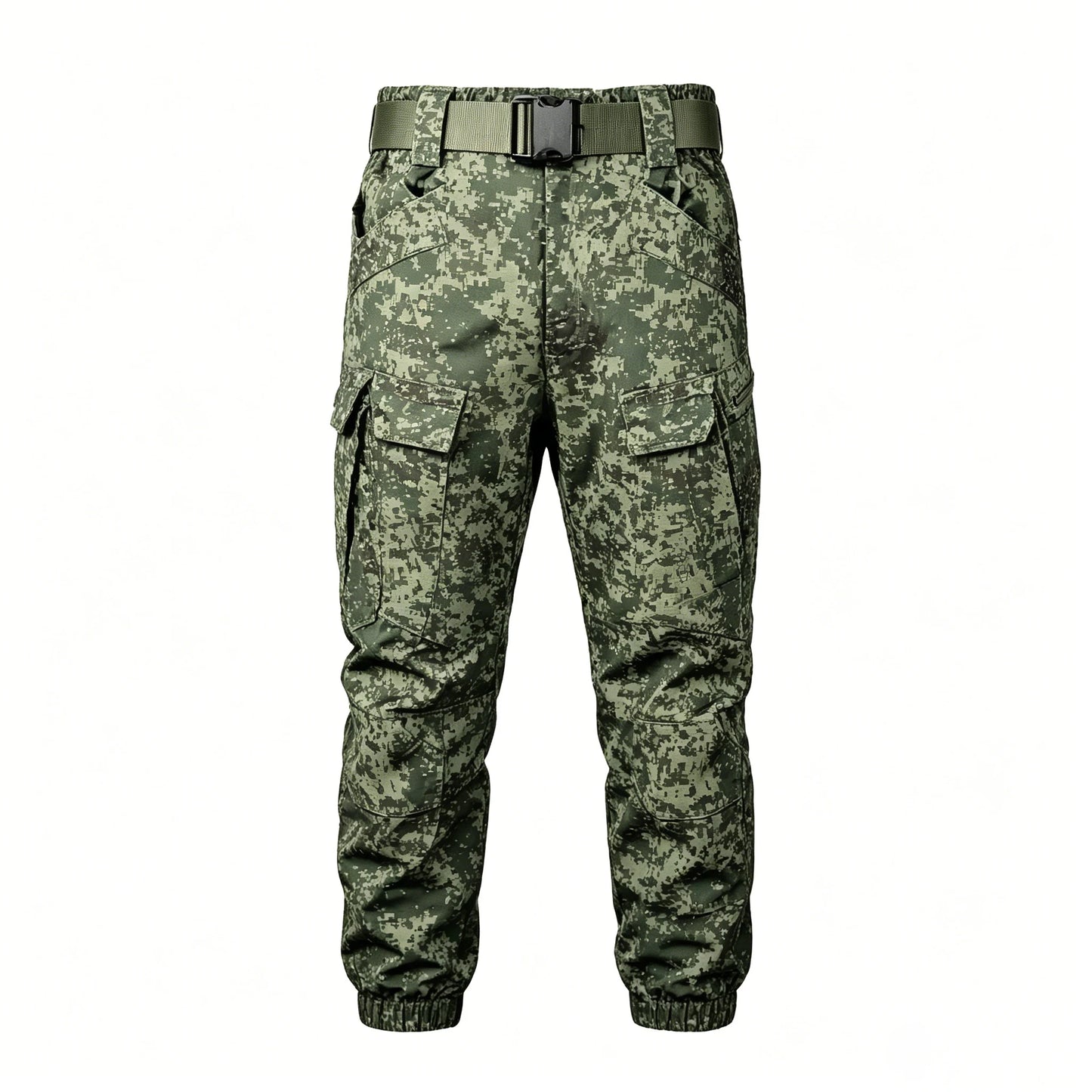 Herr Militär Softshell Set 2026 – Fleece Jacka + Byxor Outdoor, Grå/Svart/Khaki/Kamouflage S–4XL