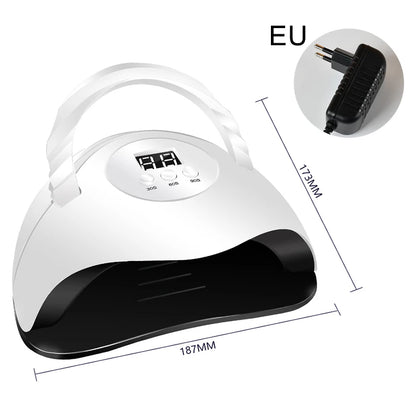 Poly Gel Extension Tool Set Professional Gel Nail Polish Kit With UV LED Nail Lamp Dryer And Electric Nail Drill Machine