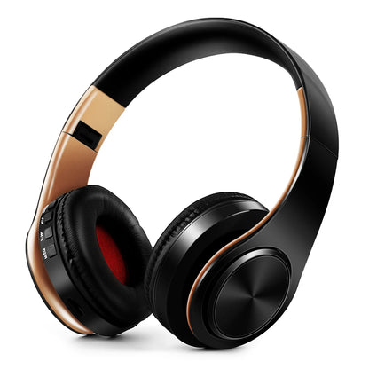 CATASSU Bluetooth 5.3 Headset Over-Ear – MP3 FM-radio 20h 400mAh Minnesskum Hopfällbar CE/FCC/RoHS Smartphone TV PC Surfplatta