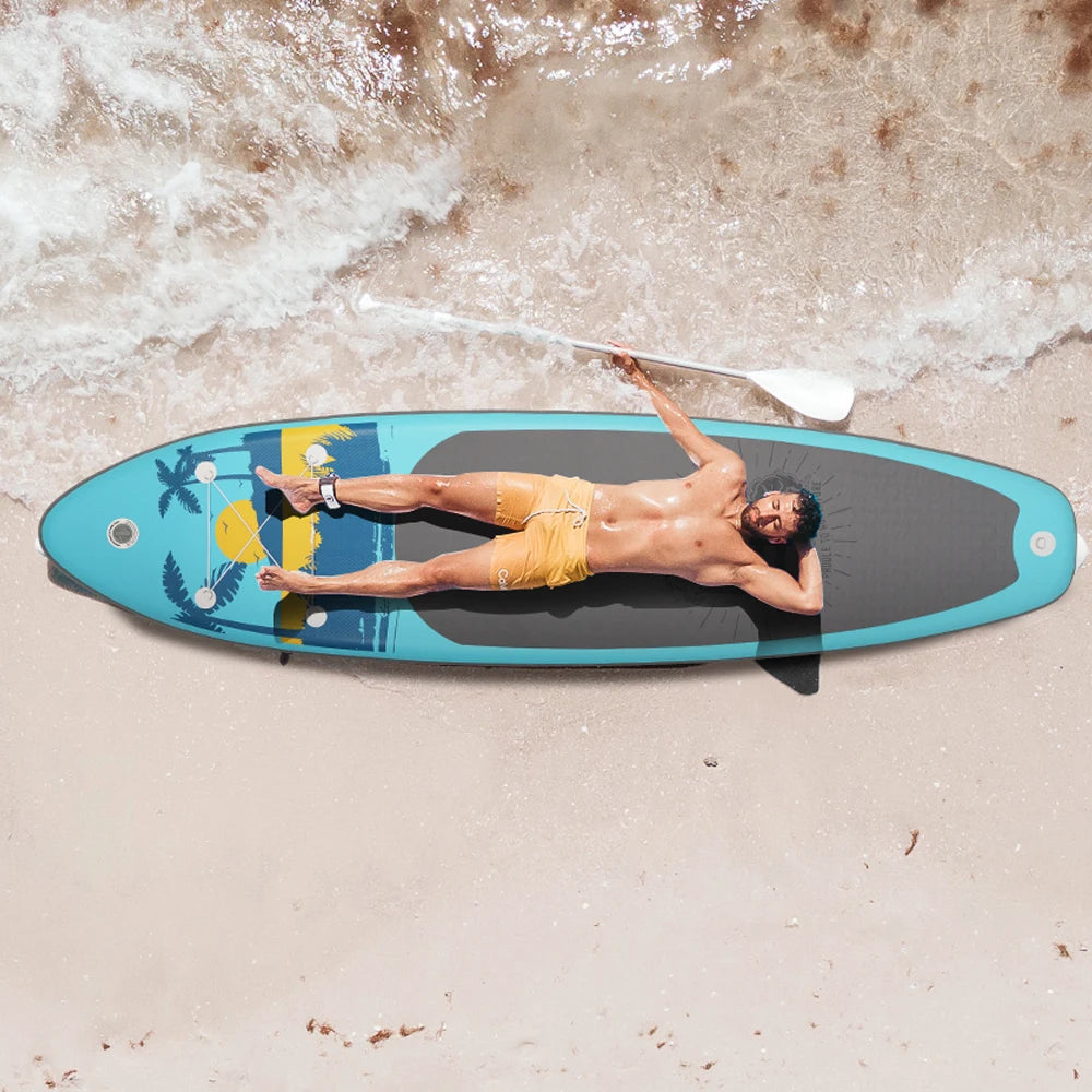 FunWater uppblåsbart SUP-bräde med tillbehör – flera storlekar