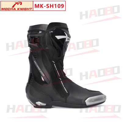 BENKIA SH109 Mocharöda Motorcykelstövlar
