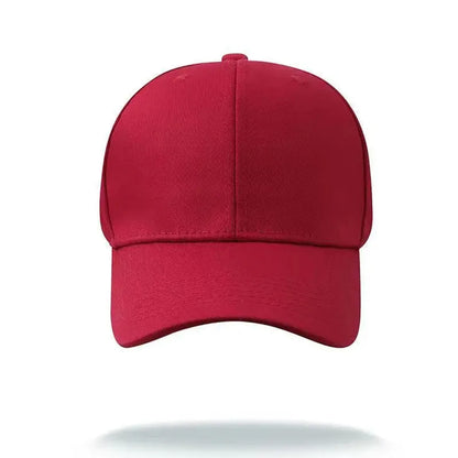 Customized LOGO Men's And Women's Adjustable Baseball Cap Printed Embroidery Peaked Cap Casual Solid Color Hip-Hop Hat