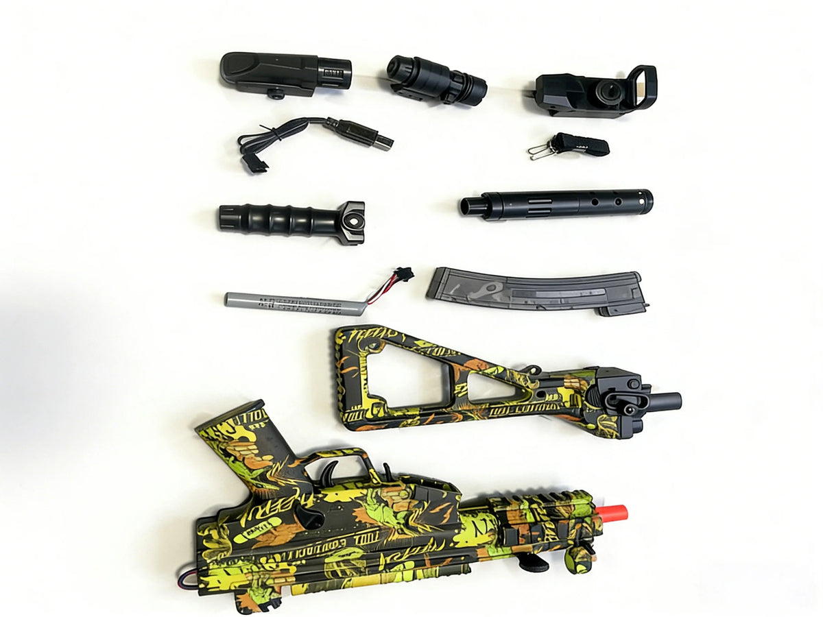 Gel Blaster Vattenpiskol 7.4V Automatisk med 30M Räckvidd