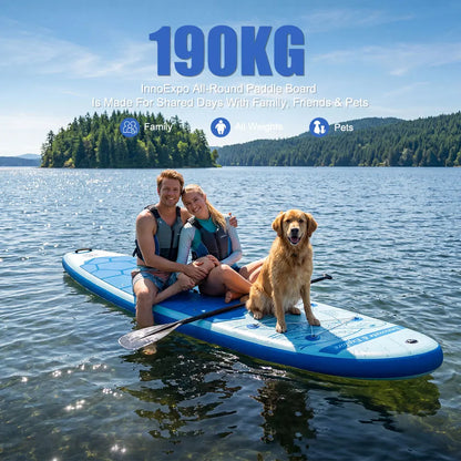 Uppblåsbart SUP-bräde InnoExpo med tillbehör – 320–350 cm