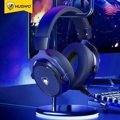 NUBWO G07 Wireless Gaming Headsets for PC, PS4, PS5 2.4GHz Ultra-Low Latency HIFI Stereo Noise Cancelling MIC Gaming Headphones