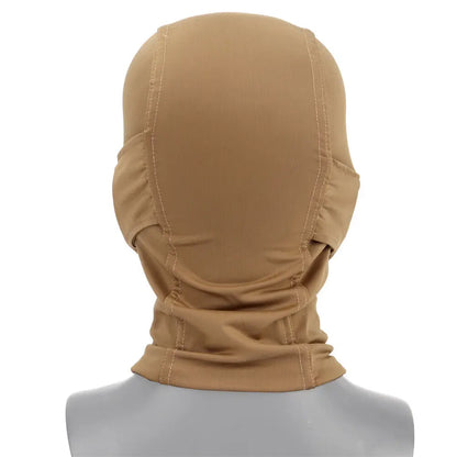 Taktisk balaclava halvmask med andningsbart nät