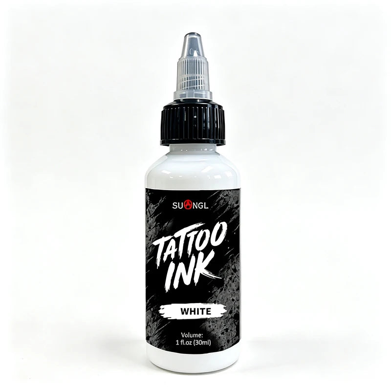 SUANGL Tattoo Ink White 60ml Colorant Black White Tattoo Ink High Quality Professional Tattoo Supplies