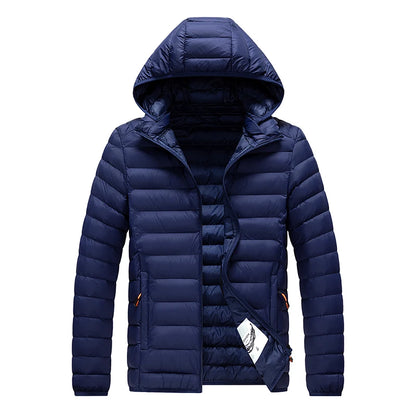 Vinterparkas Herr – Vattentät, varm, löstagbar huva, S–8XL, 11 färger
