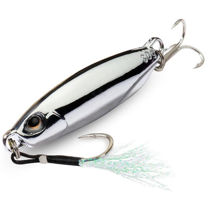 Metal Jig Fishing Lure 10g 20g 30g 40g Shore Casting Swimbait Spoon Spiner Laser LAKE Pesca Ocean Tackle Wobbler Artificial Bait
