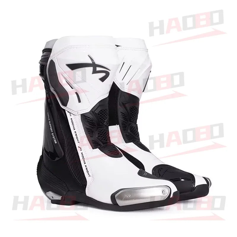 BENKIA SH109 Mocharöda Motorcykelstövlar
