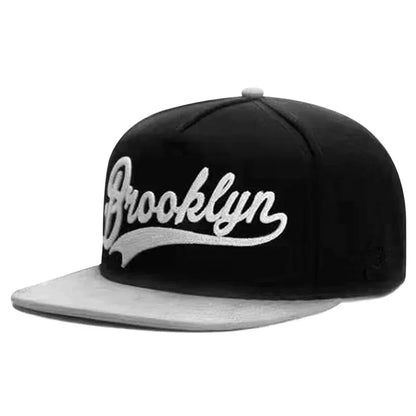 Unisex BROOKLYN Embroidery Hip-hop Hats Spring Autumn Outdoor Adjustable Casual Baseball Caps Trucker Caps Sunscreen Hat