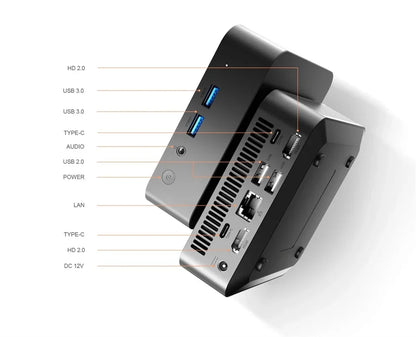 3 Screen Display Mini Host Windows 11 Mini Pc Intel Core I9 10980HK Mini PC Computer 16/32GB RAM 1TB/2TB SSD Wifi 6 BT5.2 4K HD