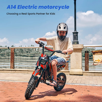 Elektrisk motorcykel-leksak för barn A14 36V 5,2Ah batteri