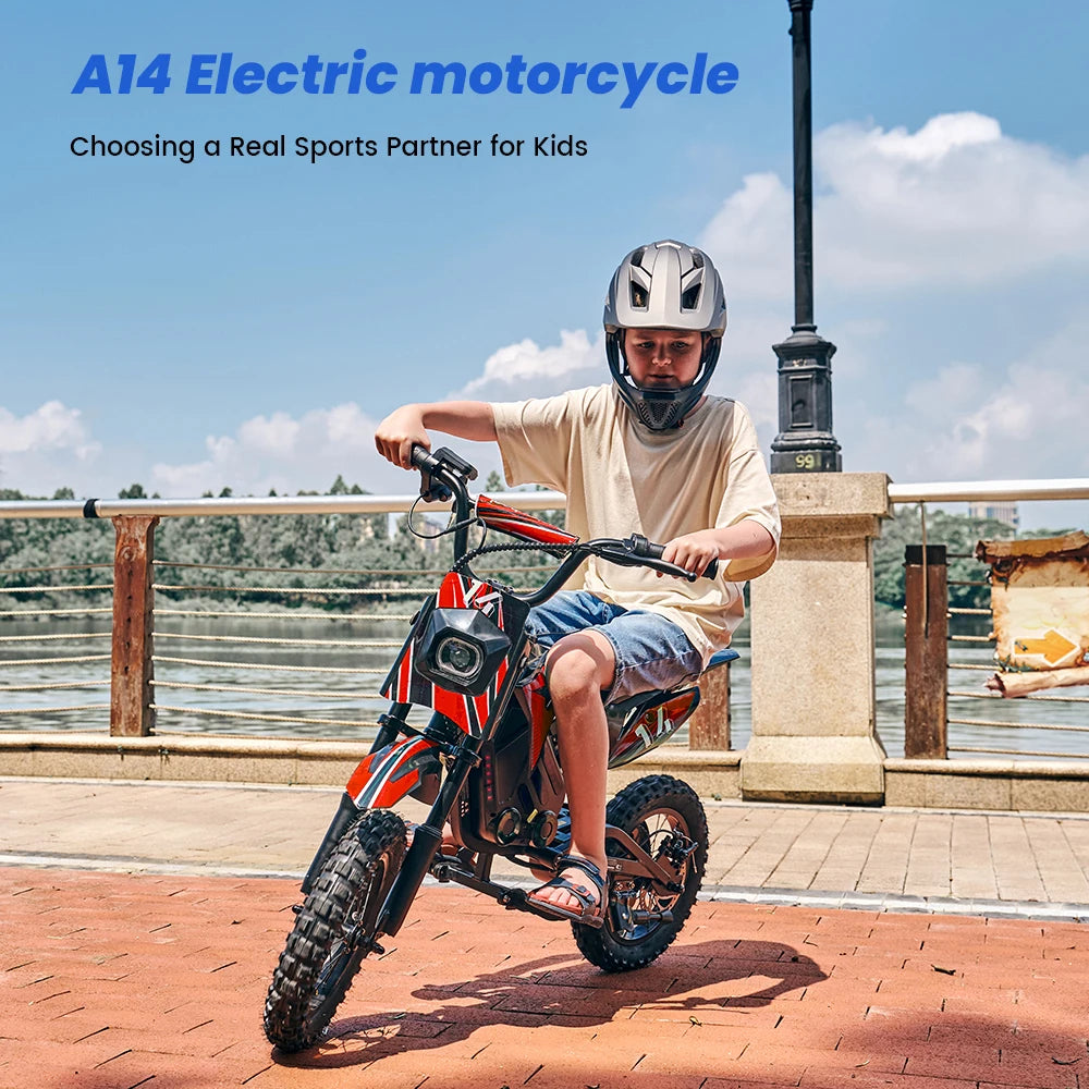 Elektrisk motorcykel-leksak för barn A14 36V 5,2Ah batteri