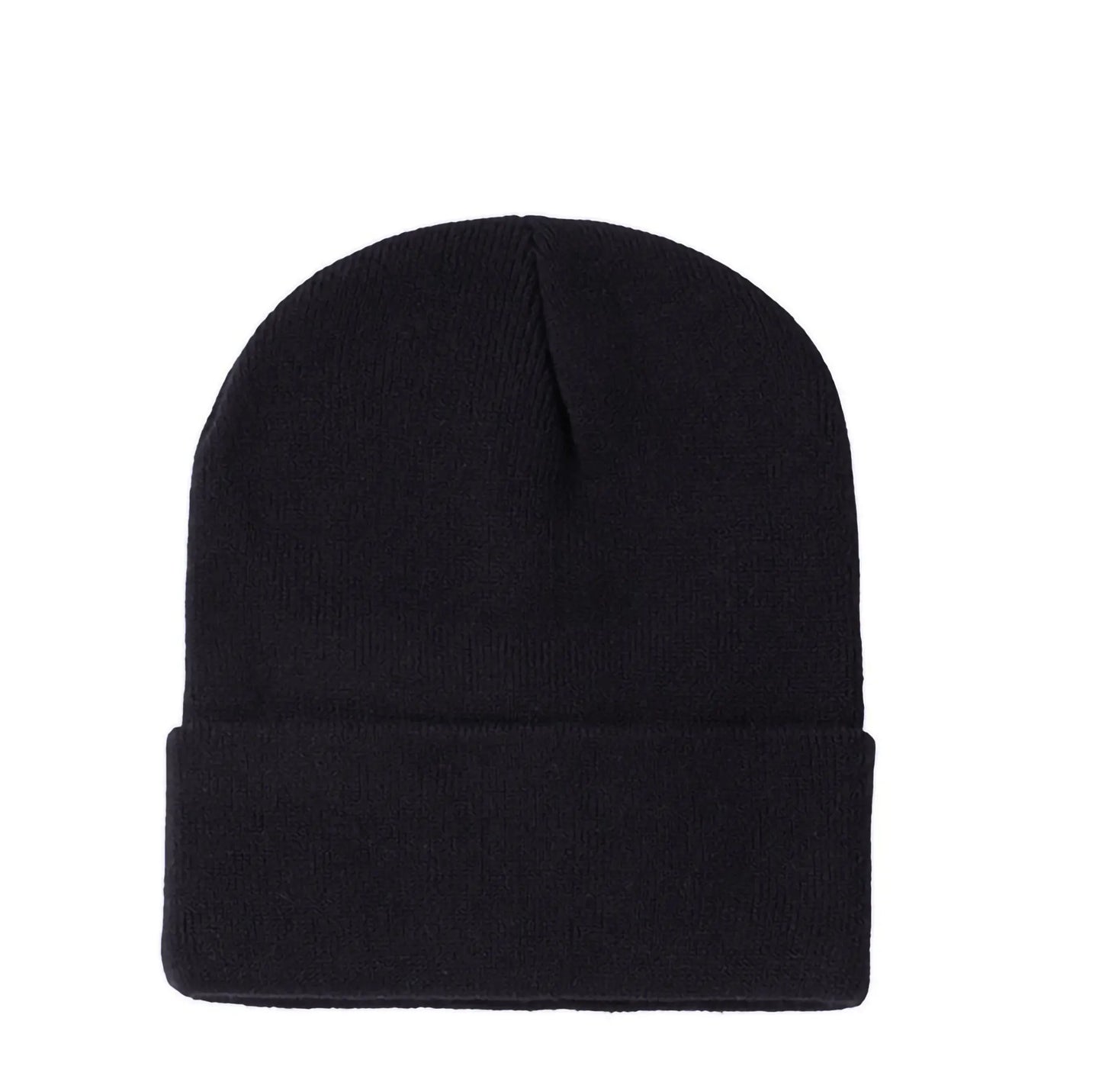 Anpassningsbar Stickad Mössa Brodyr Tryck – 25 Färger Akryl Unisex Vinter Volymrabatt 1–30+ Mössor Med/Utan Logotyp Profilkläder
