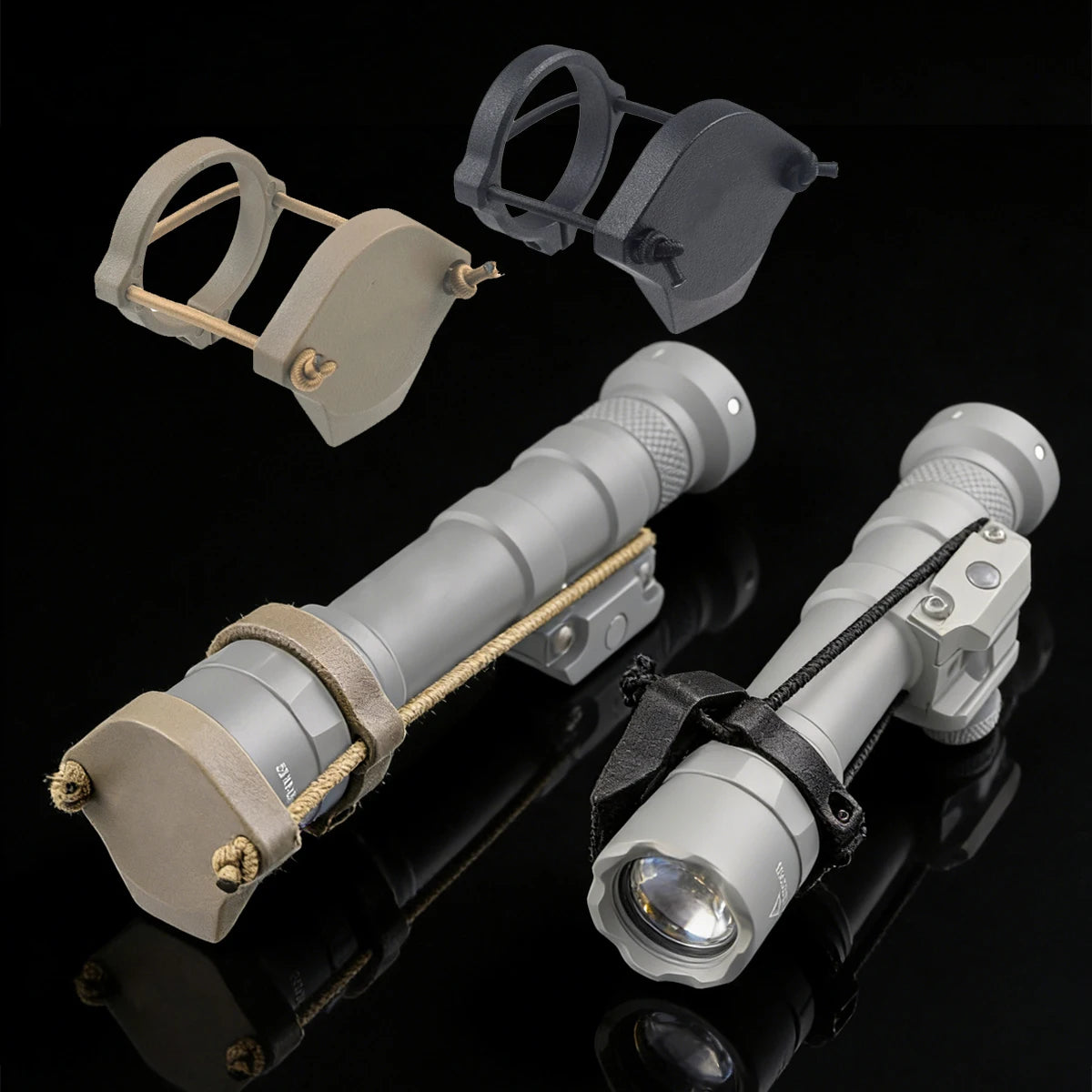 Taktisk M600 Vapenlamp med Tryckströmbrytare för 20 mm Skena