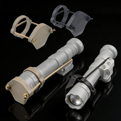 Taktisk M600 Vapenlamp med Tryckströmbrytare för 20 mm Skena