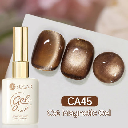 UR SUGAR 15ml Cat Magnetic Gel Nail Polish 30 Colors Semi Permanent Magnetic Gel UV/LED Soak Off Painting Vanrish Design