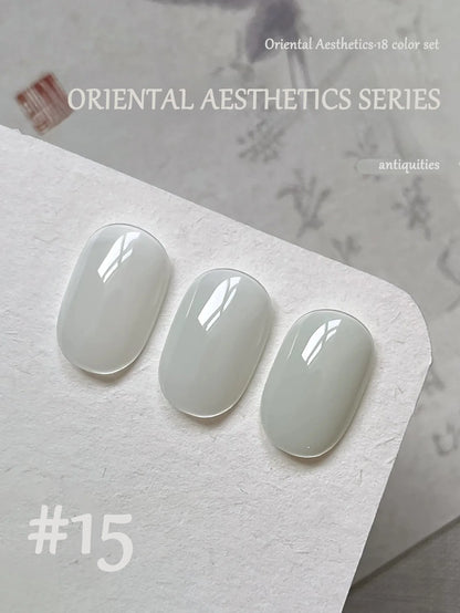 1-30pcs PSK Nude Pink Color Nail Art Ice Transparent Bare Color Nail Enamel 2026 New Net Red Popular White Gel Nail Polish