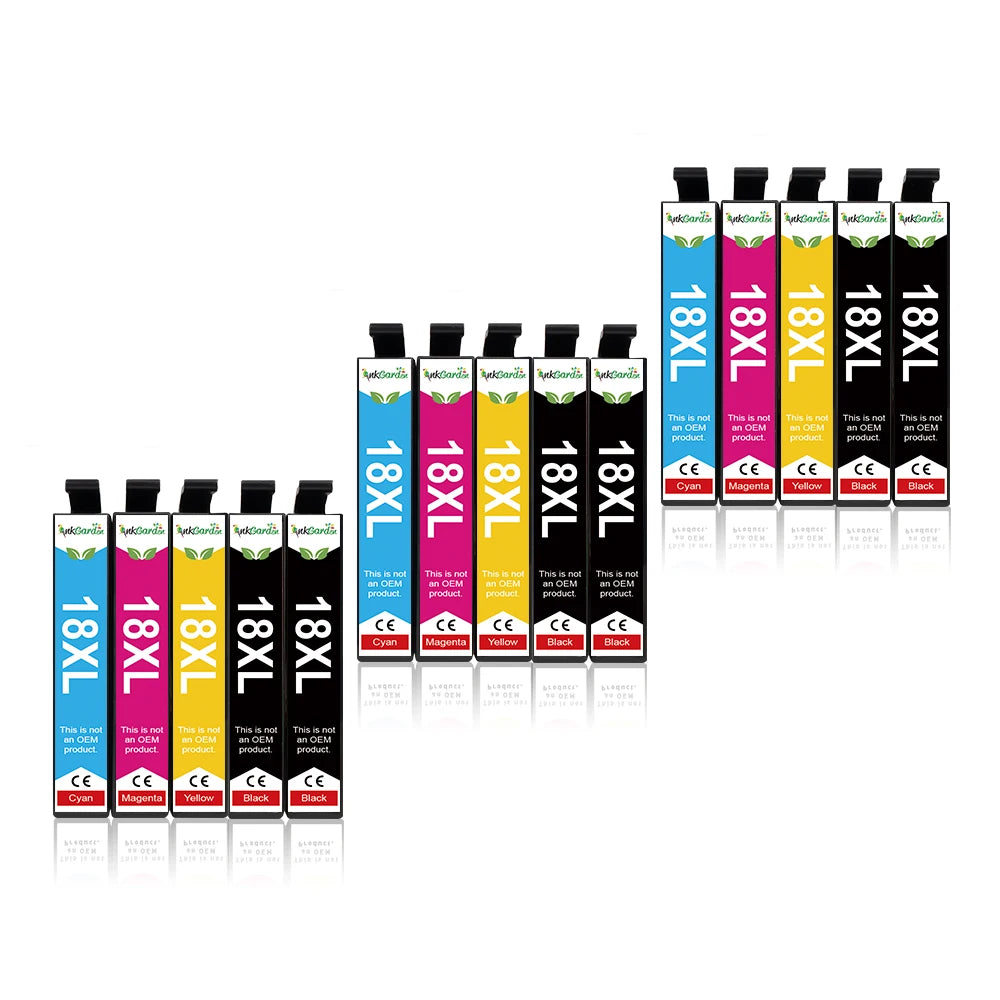 18XL T1811 Bläckpatron för Epson T18 XL T18XL 1811-1814 Kompatibel