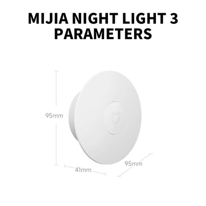 Original NEW MiJia Night Light 3 With Dual Sensors for Light And Motion, Supports Both Motion-Sensing and Always-on Modes