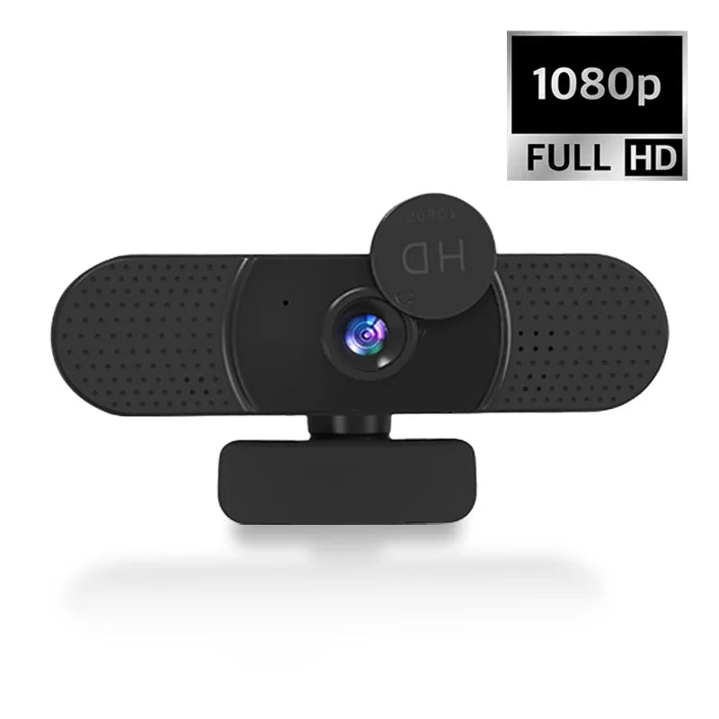 EOENKK webbkamera 1080p med mikrofon och USB-anslutning