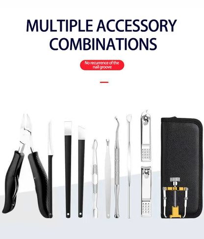 Nail Clipper Set for Paronychia Home Pedicure Tool Portable MEN'S High-grade Manicure Knife Dead Skin Scissors