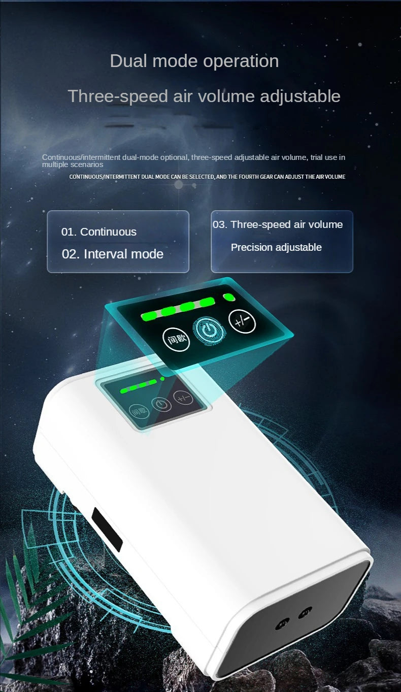 Fish Tank Oxygen Pump Charging Dual-Purpose Air Pump Usb Lithium Battery Household Portable Silent Fishing Tool Outdoor