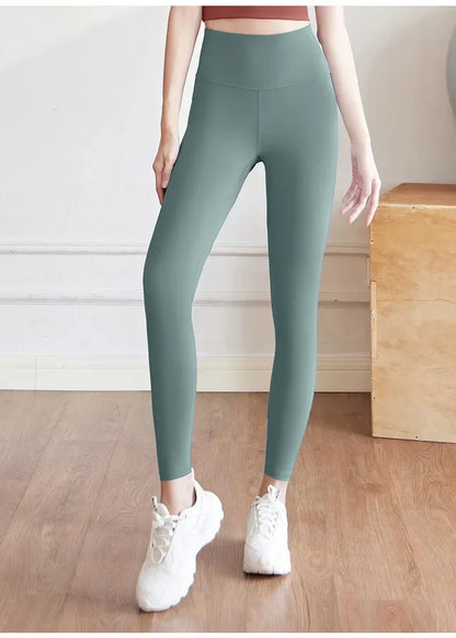 Plus Size Seamless Yoga Pants High Waist Gym Leggings Sport Women Fitness Female Legging Tummy Control Running Tights Sexy Girl