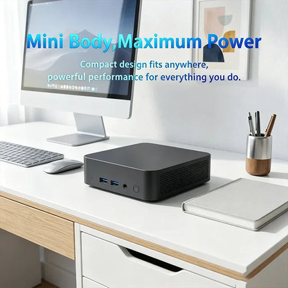 Intel Core i9 10980HK Ultra Compact Mini PC 16GB RAM 2TB M.2 SSD WiFi6 BT5.2 4K Display Gaming Office Workstation Pro