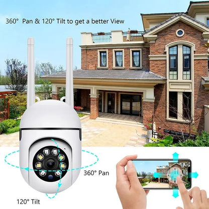 3MP WiFi Camera Home PTZ IP Camera Color Night Audio Wireless Surveillance Camera Auto Home Tracking Security  CCTV Camera