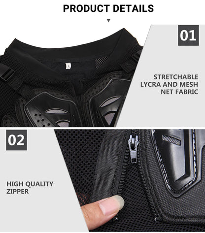 HEROBIKER Motorcycle Jacket Men Body Armor Motorcycle Armor Moto Motocross Racing Jacket Riding Motorbike Moto Protection  S-5XL