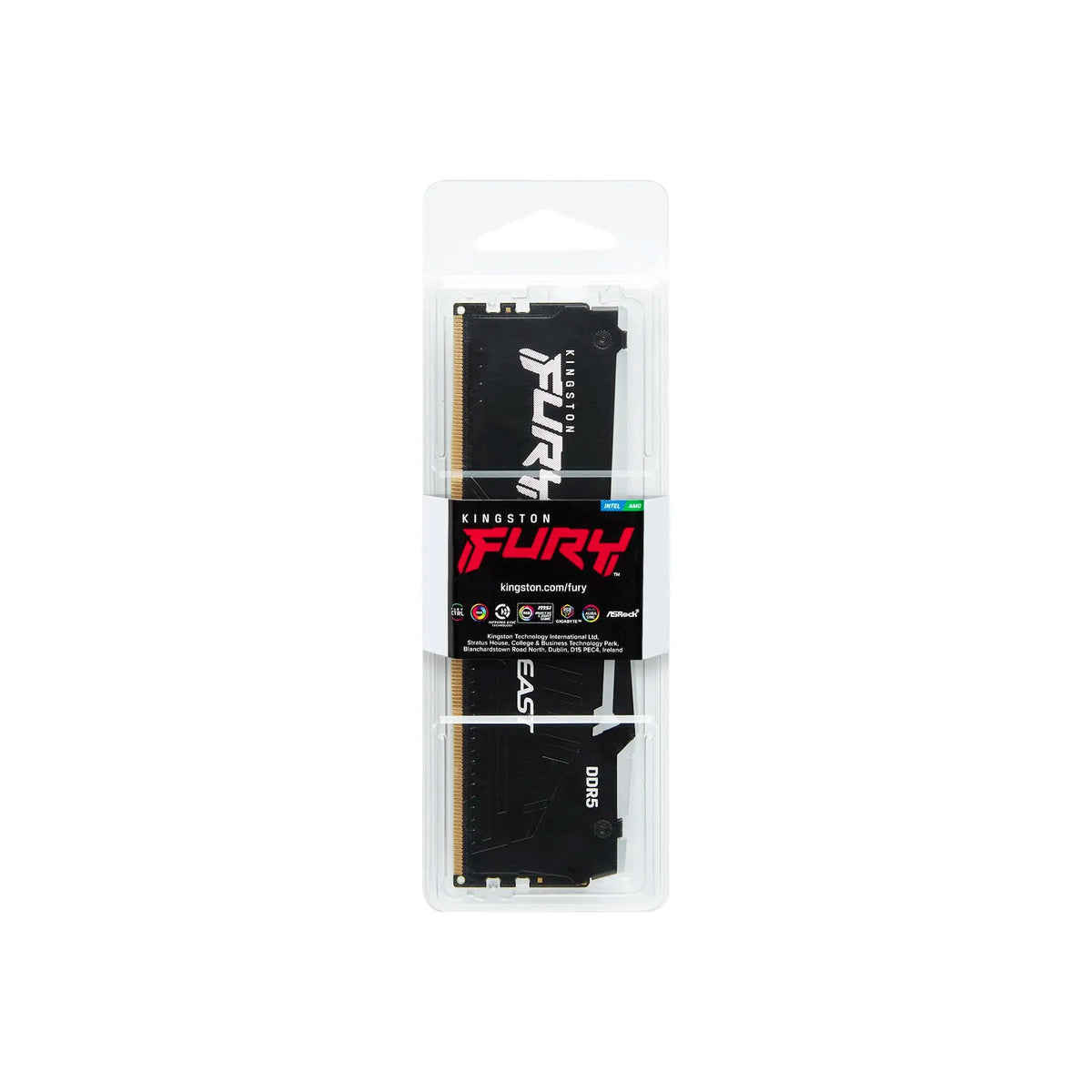 Kingston FURY Beast DDR5 RGB 8GB 16GB 4800 5200 5600MHz Desktop AMD Intel CPU Motherboard Memory RAM 288PIN 1.1V