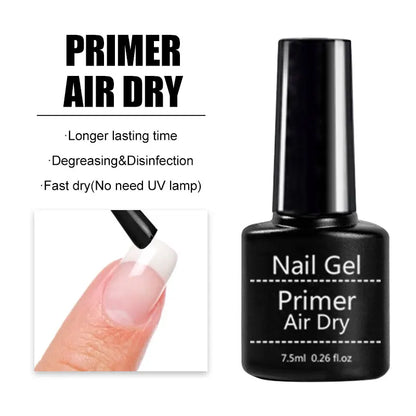 Acrylic No-acid Primer Nail Art Set With Base Coat And Top Coat Soak Off Gel Nail Polish For Nail Art Design Tool Kit