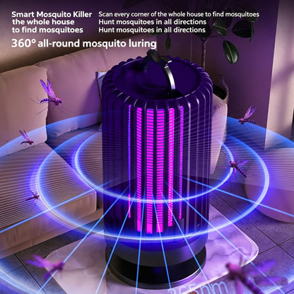 Mosquito Killer Lamp UV Light USB Anti Mosquito Trap Outdoor Electric Shock Mosquito Killer Light Use Kills Moths Wasps Gnats