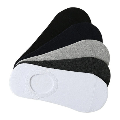 Osynliga Båtsockor Unisex 5/10/20-pack – Andningsbara No-Show Strumpor, Flera Färger