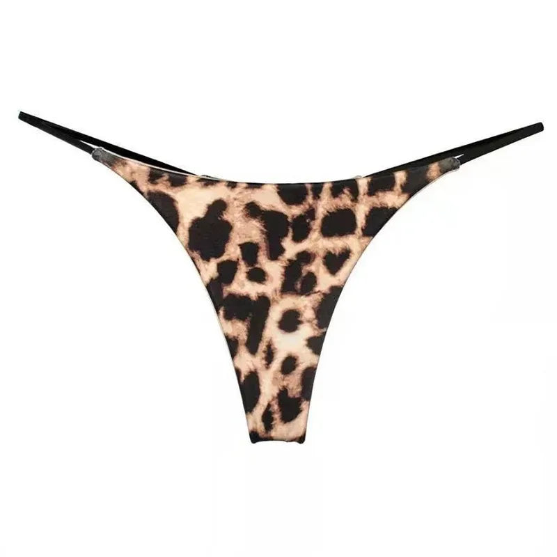 Women Sexy Low Waist G-string Underwear Pure Color Breathable Seamless Thong Thin Lace String Panties Briefs Intimate Lingerie