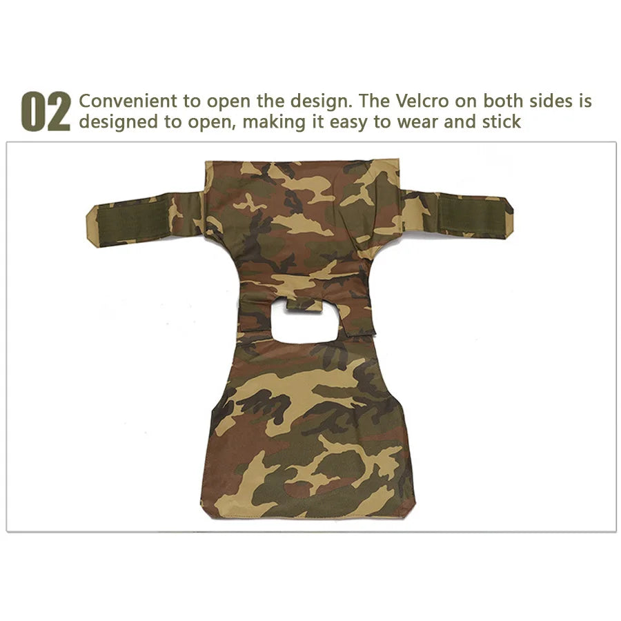 Quick detachable training, outdoor CS vest, wilderness exploration equipment, training suit, vest