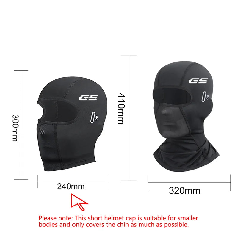 For BMW R1200GS R1250GS R 1200GS R1250 GS R 1250 LC ADV Cycling Cap Summer Cooling Motorcycle Balaclava Hats Sun UV Protection