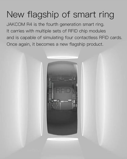 Jakcom NFC Smart Magic Finger Ring, New Technology IC/ID Module Access Card Phone Smart Accessories Fashion Ring for Android IOS