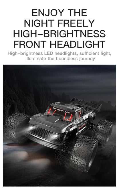 KF16 1:12 High Speed Drift Racing 70KM/H Brushless Motor 4WD 3S 3200mah RC Off Road Car Monster Trucks Toys for For Kids Gifts