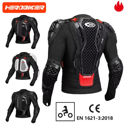 Motocross Skyddsjacka Off-Road CE-Certifierad