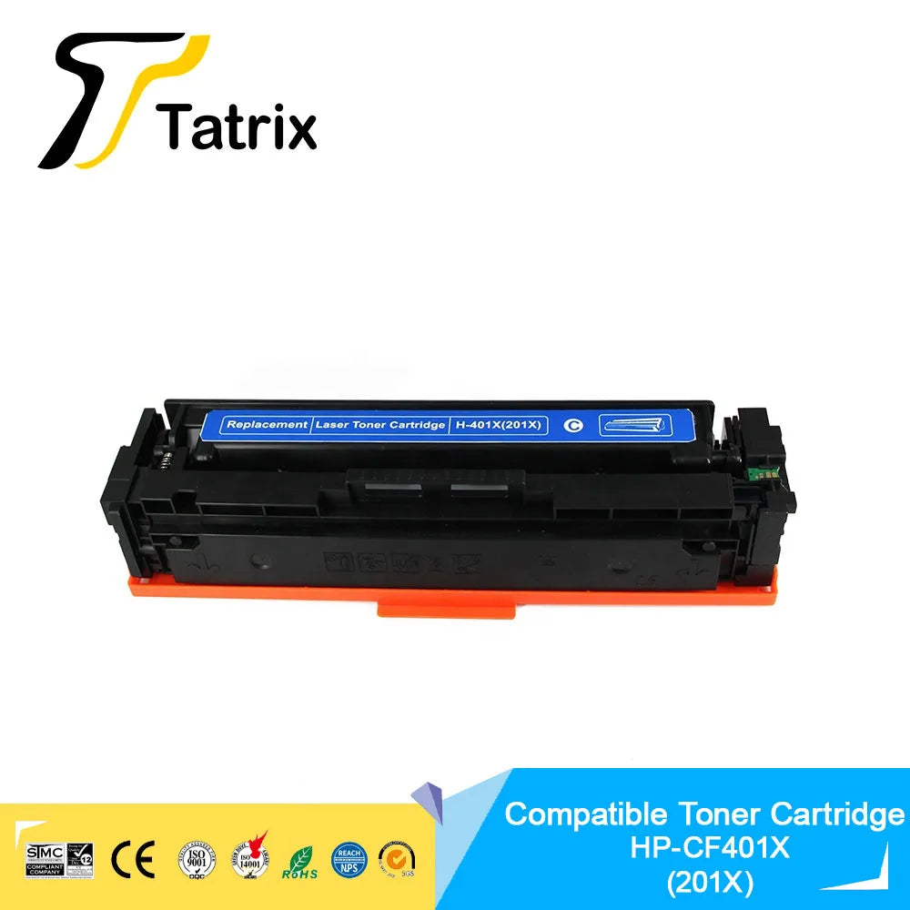 Kompatibla HP 201X-tonerkassetter CF400X–CF403X
